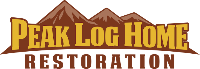 Peak Log Home Restoration Logo